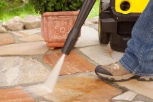 stone cleaning power wash