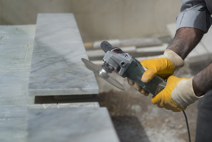 stone polishing